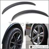 Universal 1 Pair Carbon Fiber Style Fender Flare Lip - Tokyo Tom's