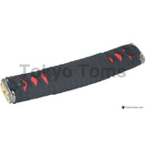 Universal 20cm JDM Samurai Roof Tsurikawa Handle Black+Red