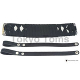 Universal 20cm JDM Samurai Roof Tsurikawa Handle Black+White