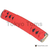 Universal 20cm JDM Samurai Roof Tsurikawa Handle Red+Black