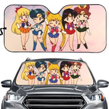 Universal Anime Windshield Sun Shade