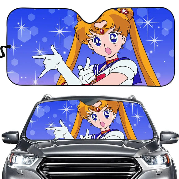 Universal Anime Windshield Sun Shade