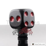 Universal Black&Red Lucky DICE Gear Shifter