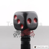 Universal Black&Red Lucky DICE Gear Shifter