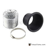 Universal Car ABS Carbon Fiber Car Turbo Air Intake Pipe Turbine Inlet Pipe Air Funnel - Tokyo Tom's