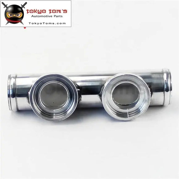 Universal Dual Two Inlet Blow Off Valve Adapter Flange Pipe 2.25