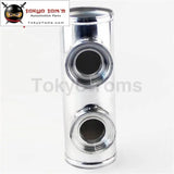 Universal Dual Two Inlet Blow Off Valve Adapter Flange Pipe 2.5" 63mm For Bov - Tokyo Tom's