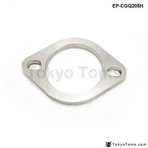 Universal Exhaust Flange 2.5" Catback Exhaust 2 Blots Downpipe Muffler Cat Weldable - Tokyo Tom's