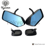 Universal F1 Style Carbon Fiber Blue Mirror