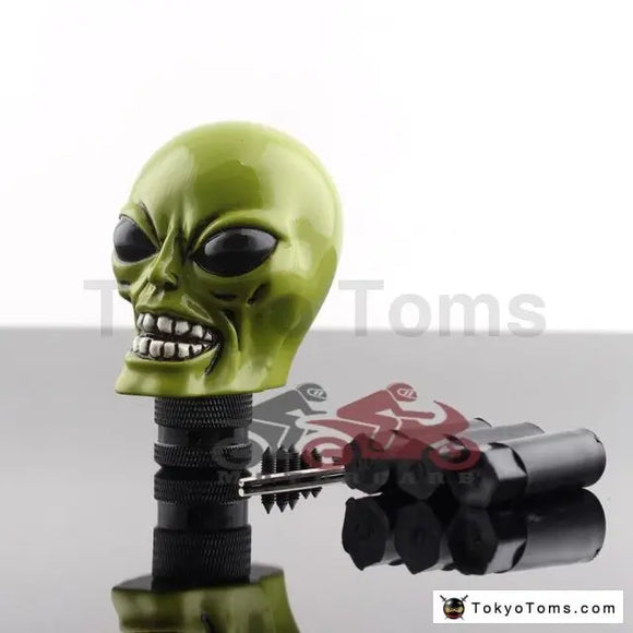 Universal Green Aliens Head Gear Shifter