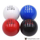 Universal M10X1.25 Thread 6 Speed Round Gear Shift Knob - Tokyo Tom's