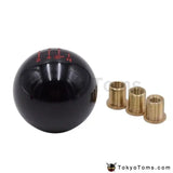 Universal M10X1.25 Thread 6 Speed Round Gear Shift Knob - Tokyo Tom's