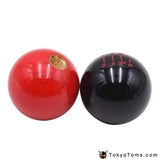 Universal M10X1.25 Thread 6 Speed Round Gear Shift Knob - Tokyo Tom's