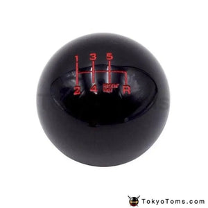 Universal M10X1.25 Thread 6 Speed Round Gear Shift Knob - Tokyo Tom's