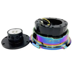 Universal NRG Style Quick Release Hub Black