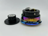 Universal NRG Style Quick Release Hub Black