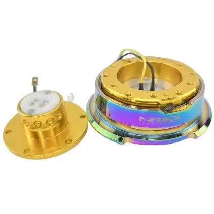 Universal NRG Style Quick Release Hub Gold