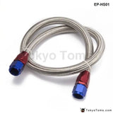 Universal Oil Feed Kit 1meter Stainless Steel Braided hose -AN10 fittings TK-HS01 - Tokyo Tom's