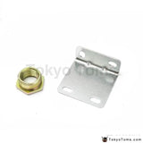 Universal Oil Filter Cooler Sandwich Plate Adapter Silver - Tokyo Tom's