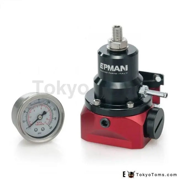 Universal Pressure Regulator Purple With 160Psi Gauge - Tokyo Tom's