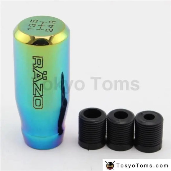 Universal RAZO Neo Chrome 5 Speed Gear Shift Knob - Tokyo Tom's