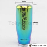 Universal RAZO Neo Chrome 5 Speed Gear Shift Knob - Tokyo Tom's