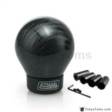 Universal Real Carbon Fiber Aluminum Gear Knob - Tokyo Tom's