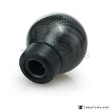 Universal Real Carbon Fiber Aluminum Gear Knob - Tokyo Tom's