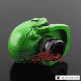 Universal Teeth Skull Green Gear Shifter