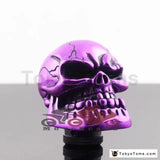 Universal Teeth Skull Purple Gear Shifter