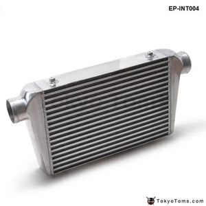 Universal Turbo Intercooler 450X300X76 Front Mount Intcooler For Honda Civic Integra Saab 3" Inlet & Oulet - Tokyo Tom's