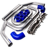 Universal Turbocharger GT35 GT3582 Turbo + 2.5" 64mm Intercooler Pipe Kit + 600x300x76 Intercooler - Tokyo Tom's