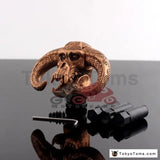 Universal Yak Cow Bull Ox Skull Gear Shifter