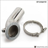 V-Band Adaptor Turbo Stainless Downpipe Elbow 90 Degree For Turbo Hy35 Hx He351 - Tokyo Tom's