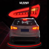 VLAND Led Tail Lights For Hyundai Santa Fe 2013-2015 Lens Rear Lamp Assembly Custom - Tokyo Tom's