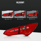 VLAND Led Tail Lights For Hyundai Santa Fe 2013-2015 Lens Rear Lamp Assembly Custom - Tokyo Tom's