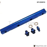 VW Audi 20V 1.8T Turbo Aluminium Billet Top Feed Injector Fuel Rail Turbo Kit Blue High Quality - Tokyo Tom's