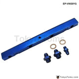 VW Audi 20V 1.8T Turbo Aluminium Billet Top Feed Injector Fuel Rail Turbo Kit Blue High Quality - Tokyo Tom's