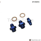 VW Audi 20V 1.8T Turbo Aluminium Billet Top Feed Injector Fuel Rail Turbo Kit Blue High Quality - Tokyo Tom's