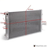 VW Golf Gti Mk5 Mt 06-10 Manual 2 Row Full Alloy Racing Cooling Radiator - Tokyo Tom's