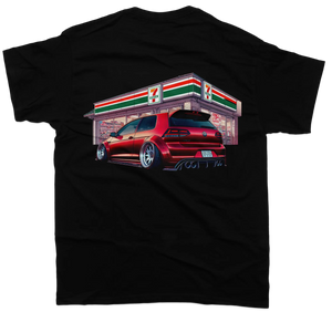 VW Golf R - 7Eleven T-Shirt - Unisex - Car Enthusiast - Drifting Drag JDM