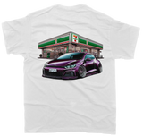 VW Scirocco R - 7Eleven T-Shirt - Unisex - Car Enthusiast - Drifting Drag JDM