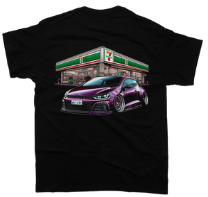 VW Scirocco R - 7Eleven T-Shirt - Unisex - Car Enthusiast - Drifting Drag JDM