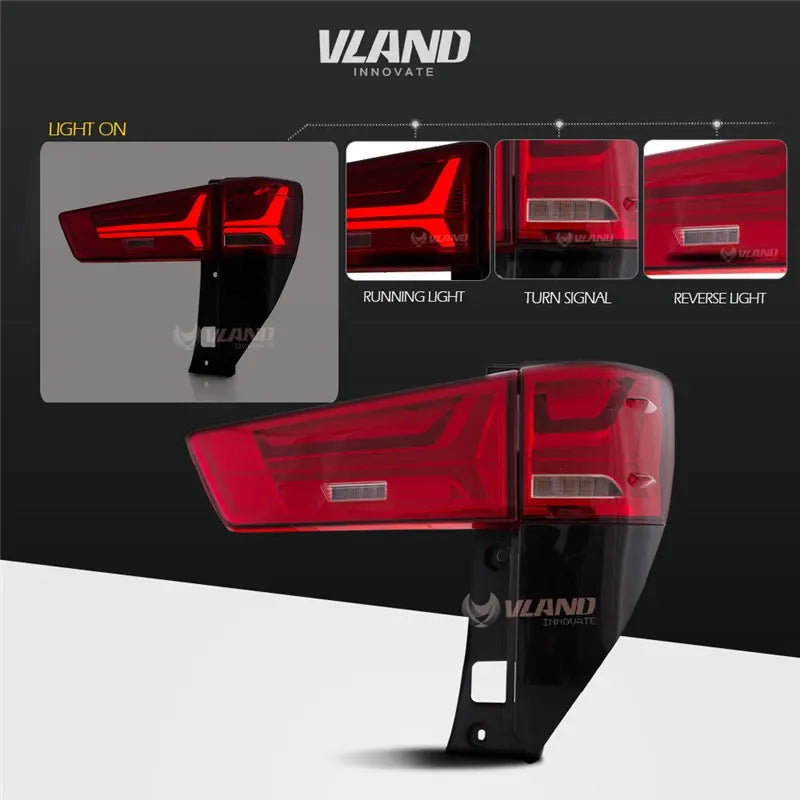 Vland Car Styling Led Tail Light For Innove 2016-2017 Tail Signal