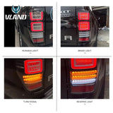 Vland Car Styling Taillight For Ford Ranger T6 Tail Light 2012-2018 Led Taillights Car Light Assembly - Tokyo Tom's