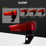 Vland Car Styling Taillight For Innova 2016-2017 Led Tail Light Plug And Play Rear Lamp - Tokyo Tom's