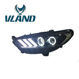 Vland Factory Car Accessories Head Lamp for Ford Mondeo Fusion 2014-2016 LED Head Light Plug and Play Design - Tokyo Tom's