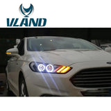 Vland Factory Car Accessories Head Lamp for Ford Mondeo Fusion 2014-2016 LED Head Light Plug and Play Design - Tokyo Tom's