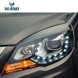 Vland Factory Car Accessories Head Lamp for Haval H6 2011-2014 LED Head Light with DRL H7 Xenon Lamp Light - Tokyo Tom's