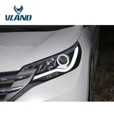 Vland Factory Car Accessories Head Lamp for Honda CRV 2012-2016 Head Light with Demon Eye and H7 Xenon Lamp - Tokyo Tom's